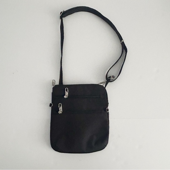 Travelon Anti-Theft Classic Slim Double Zip Crossbody Bag - Picture 5 of 12